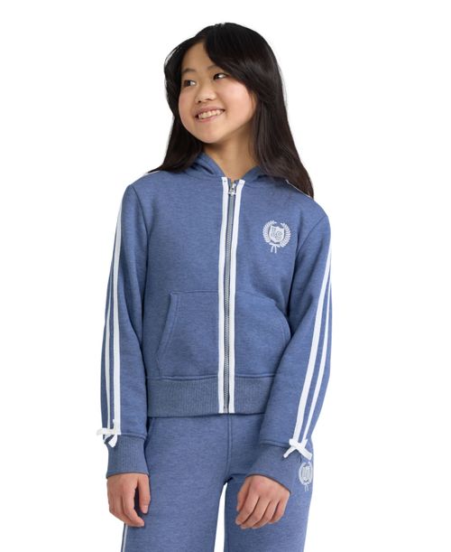 Girls' 7-16 Meet Greet Full-Zip Hoodie - Blue