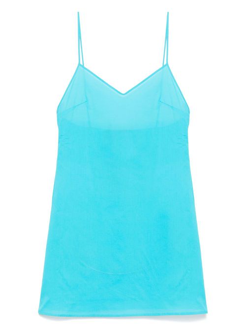 Ermanno Scervino cotton slip dress - Blue