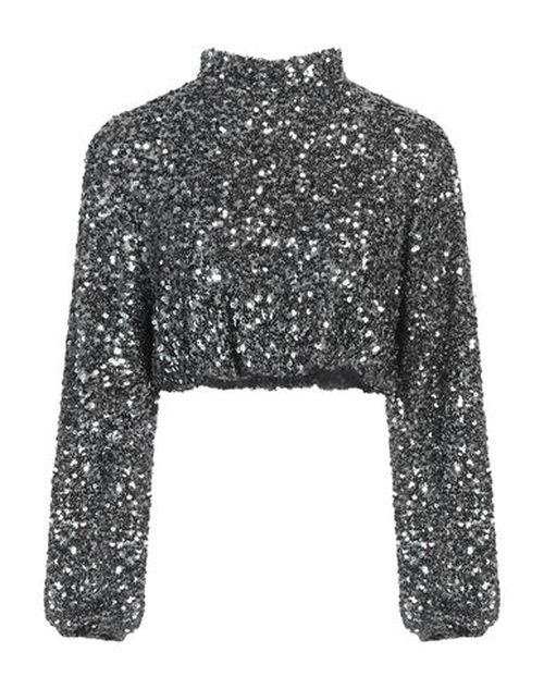 Aniye By Woman Top Silver Size 6 Polyester, Elastane