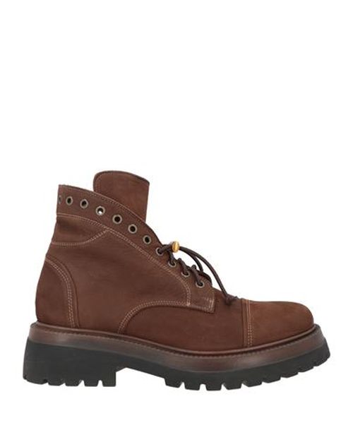 Woman Ankle boots Brown Size 6 Leather