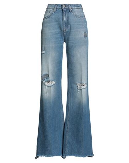 Woman Jeans Blue Size 26 Cotton