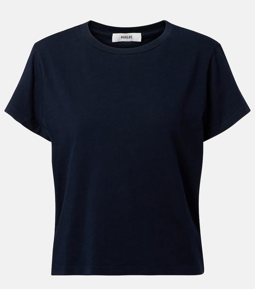 Adine Shrunken cotton jersey T-shirt