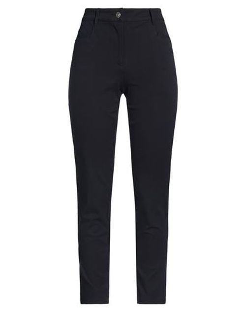 Woman Pants Black Size 6 Cotton, Viscose, Elastane