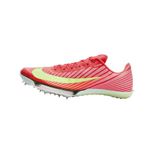 Nike Maxfly 2 Track & Field Sprinting Spikes (FD8395-600, Bright Crimson/Lime Blast/Mint Foam/Washed Coral)