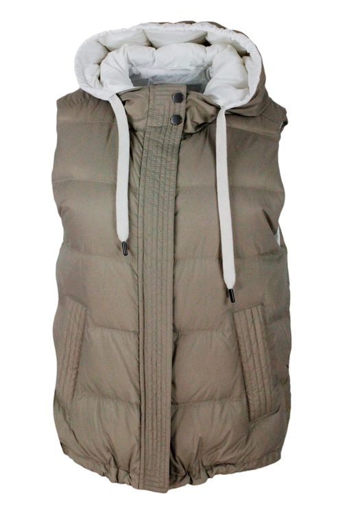 Sleeveless padded gilet