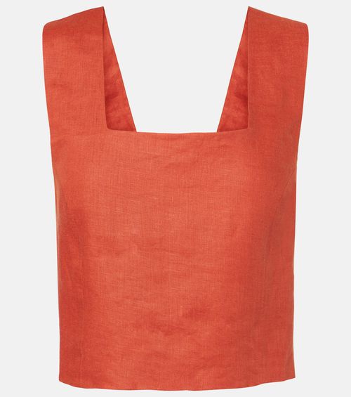 Cozumel linen top