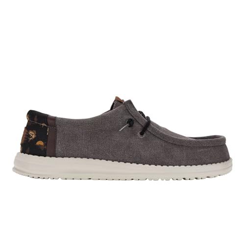 HEYDUDE Wally Bass Granite Grey/Black