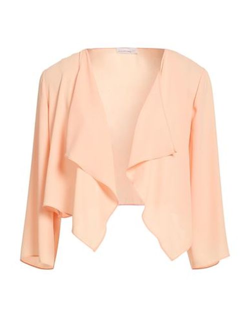 Woman Jacket Apricot Size 6 Polyester