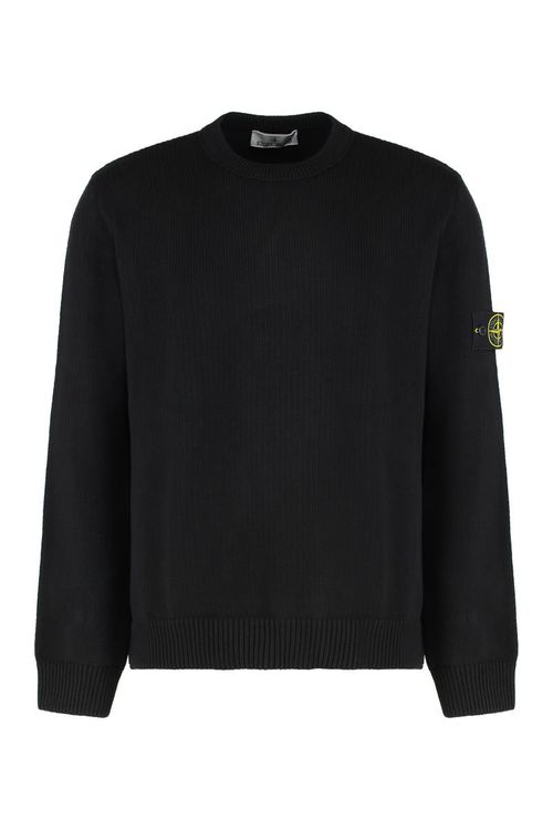 Crew Neck Sweater In Cotton
