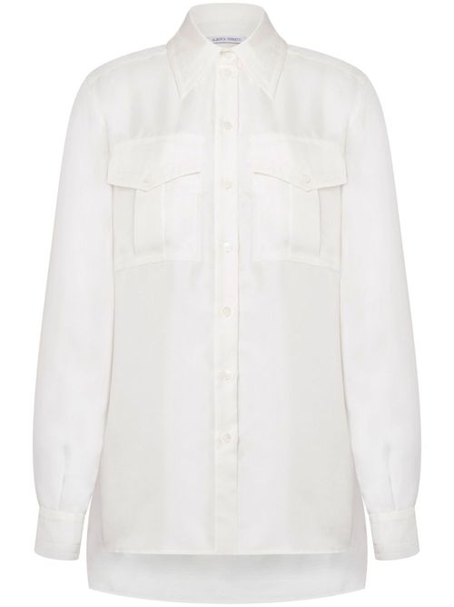 Silk shirt - White