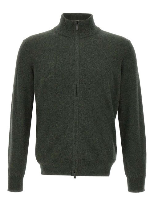Kangra merino cardigan - Green