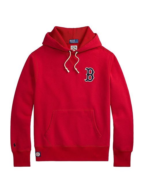 Men's Red Sox Vintage Fleece Hoodie - Ralph Red