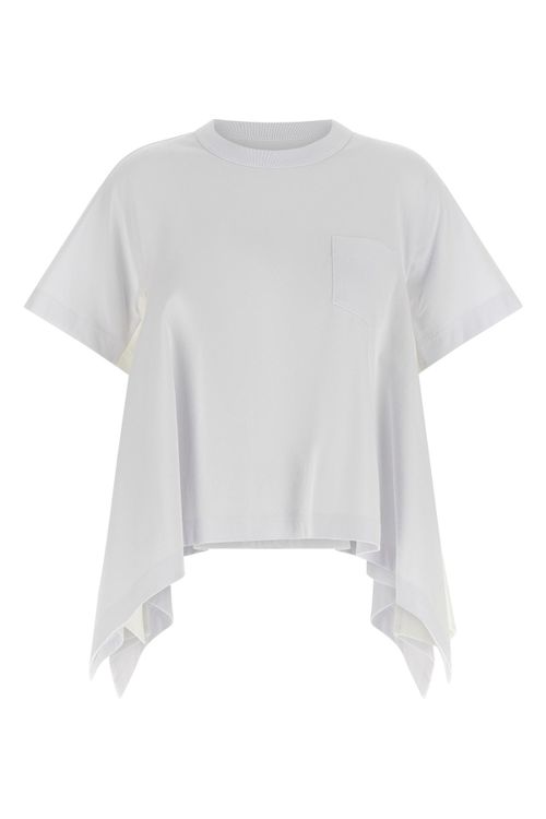Denim Insert T-Shirt