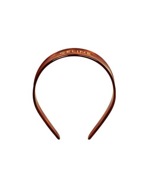 Celine Headband in Acetate and Steel