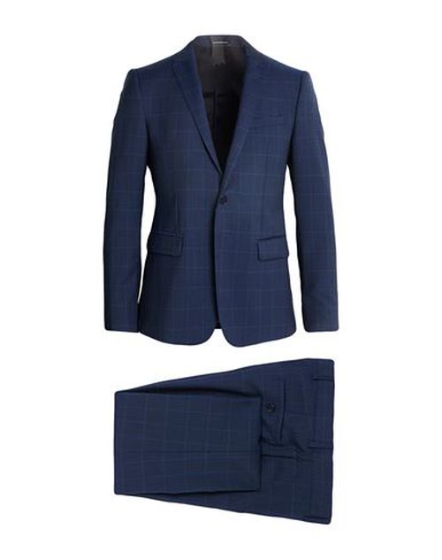 David Line Man Suit Navy Size 36 Wool, Cashmere