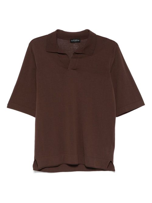 Cotton polo shirt - Brown