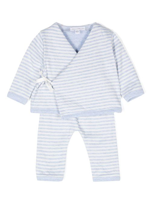 Tartine et Chocolat 키즈 striped top and leggings - Blue TZ36050