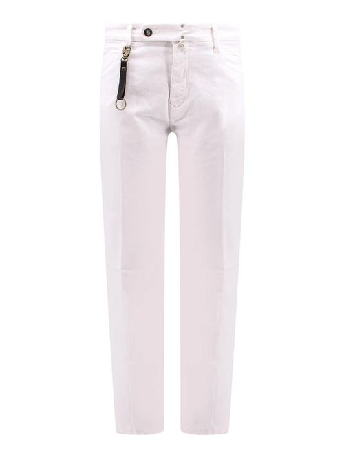 Stretch cotton trouser