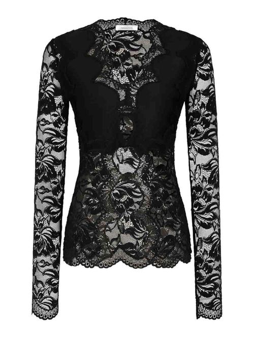 Lace sweater