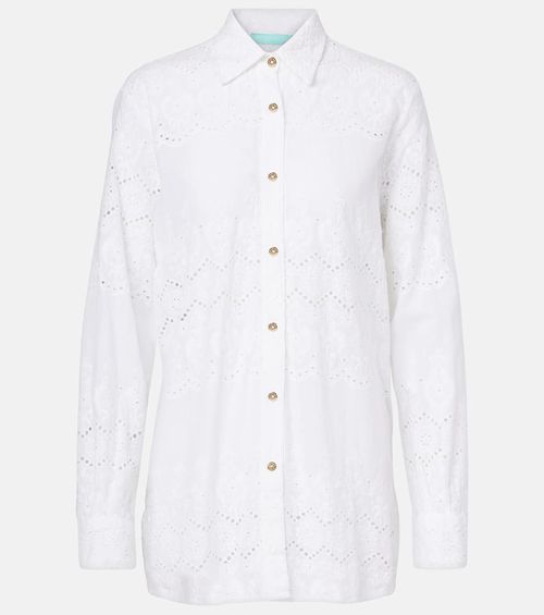 Orla broderie anglaise cotton shirt
