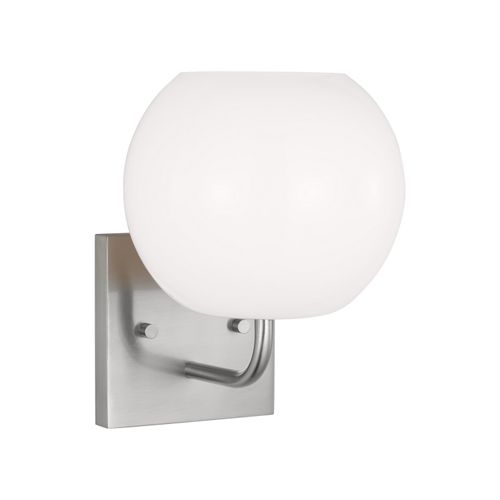 Brushed Steel Bathroom Vanity Light from the Rory Collection