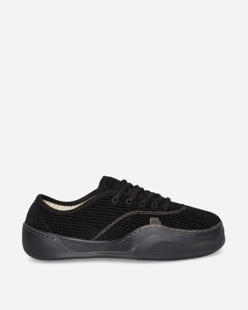 Corduroy Coupe Sneakers Dark Black