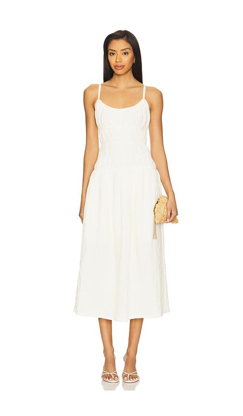 Steve Madden MIDI-KLEID TOBY in White. Größe XL. Also in L