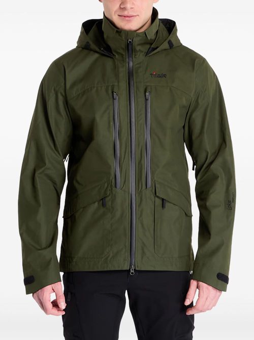 Loke 24 technical hooded jacket - Green