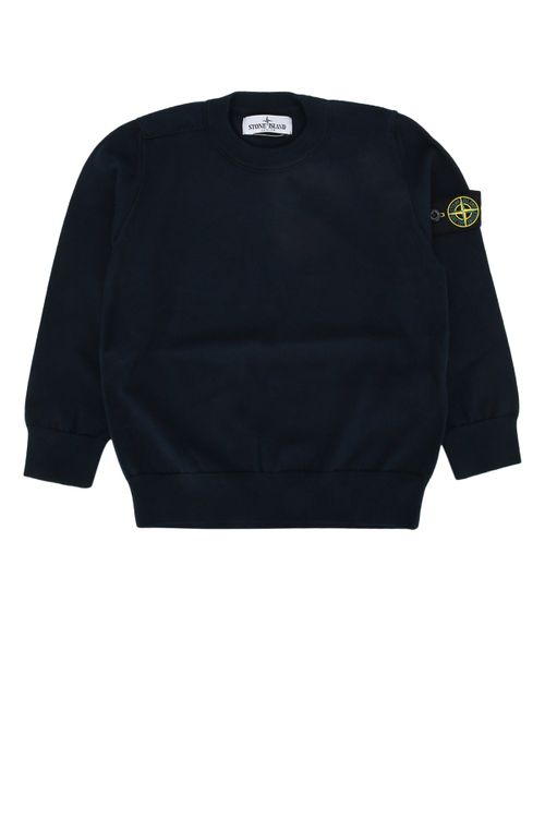 Neck Sweater — Navy