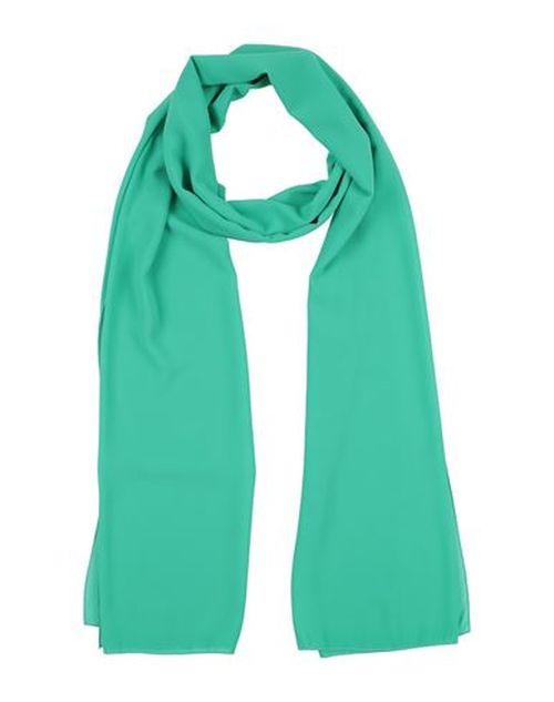 Camilla Milano Woman Scarf Emerald green Size