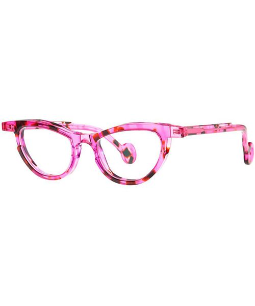 Eyeglasses PABLO 014 TRANSPARENT SHOCKING PINK+PURPLE ECAIL