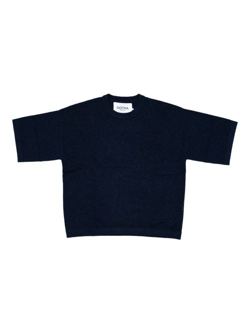 Cashmere T-shirt - Blue