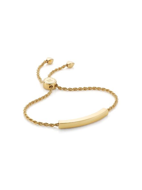 Linear Chain bracelet - Gold