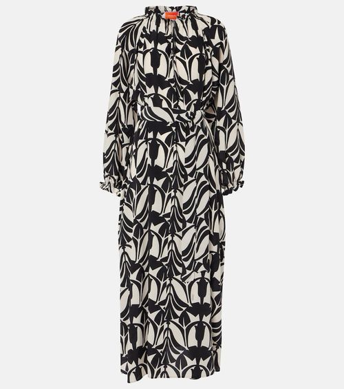 Cerere silk shirtdress