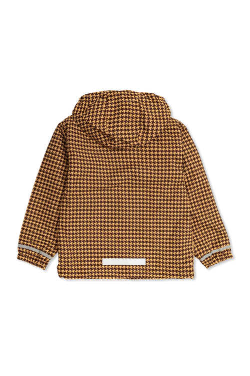 Jacket With Pattern, Unisex, Brown