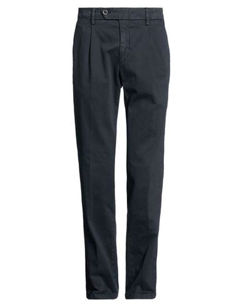 Man Pants Midnight blue Size 34 Cotton, Elastane