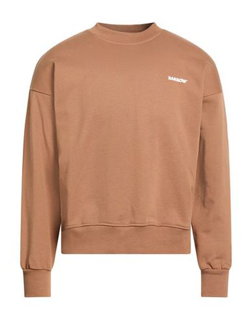 Man Sweatshirt Light brown Size M Cotton
