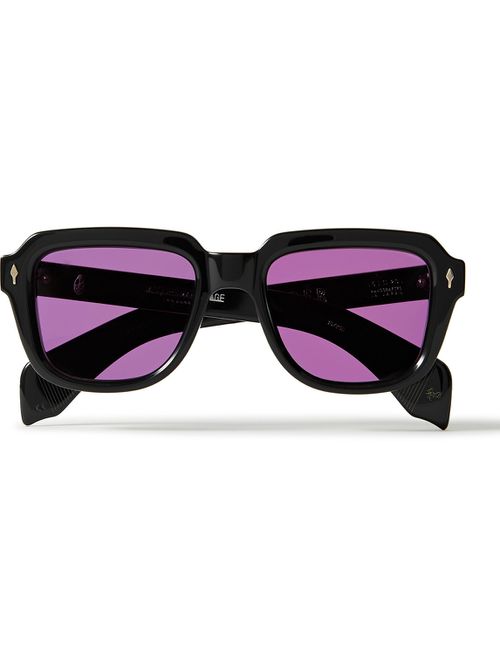 Hopper Taos Square-Frame Acetate Sunglasses