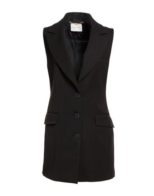 Woman Blazer Black Size 8 Polyester, Viscose, Elastane