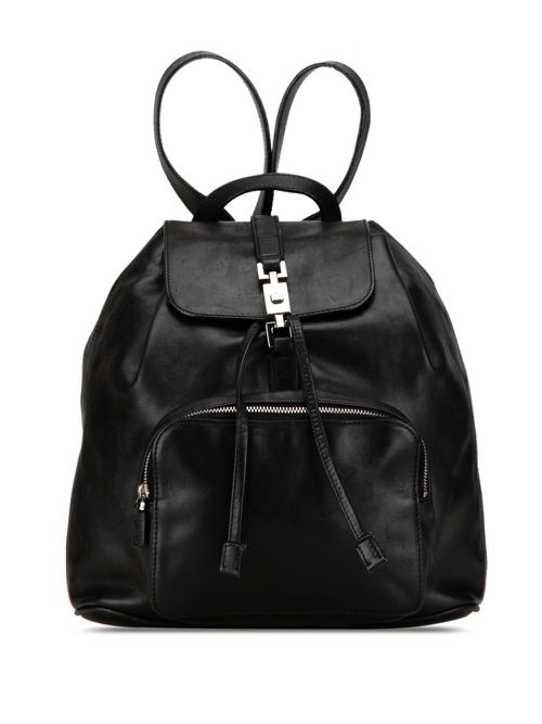 2000-2015 Leather Jackie backpack - Black