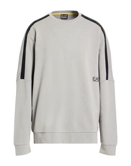 Man Sweatshirt Grey Size 3XL Cotton, Polyester, Elastane