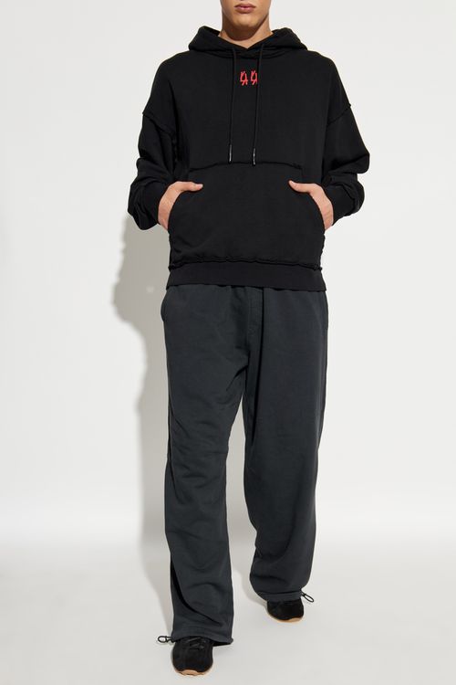 Sweatshirt With Logo, Men's, Black