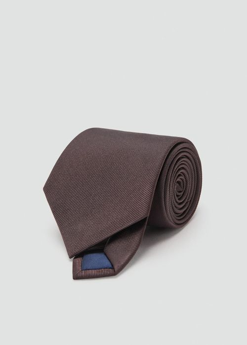 Slik Tie brown - Man - One size - 
