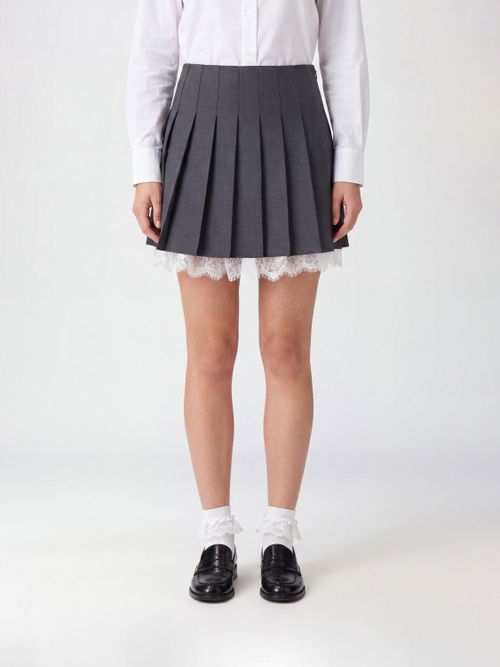 Skirt Woman color Grey