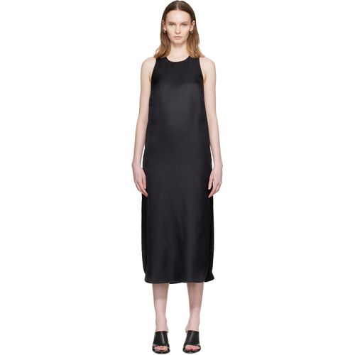 Black Paloma Silk Maxi Dress