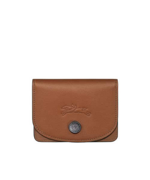 Le Pliage Xtra leather card holder