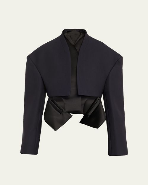 Oversized Cropped Jacket