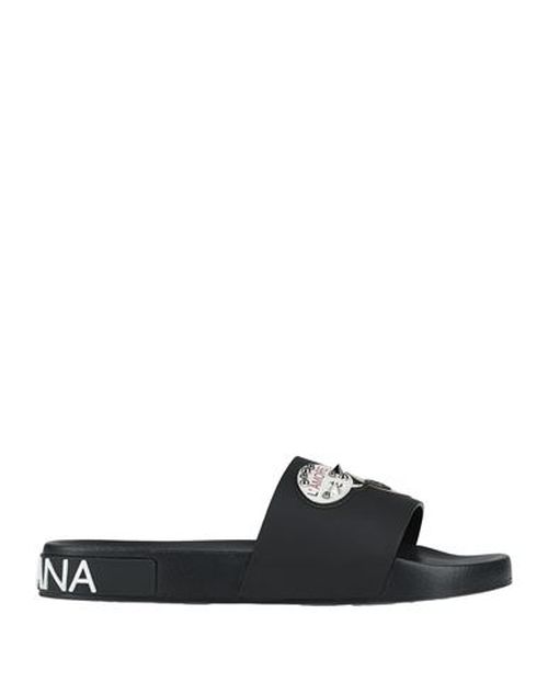 Dolce & gabbana Man Sandals Black Size 10 Calfskin