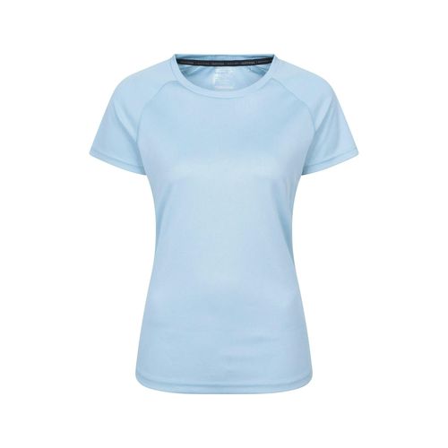 Mountain Warehouse Womens/Ladies Endurance T-Shirt - Light Blue - - Light Blue - 100% Polyester