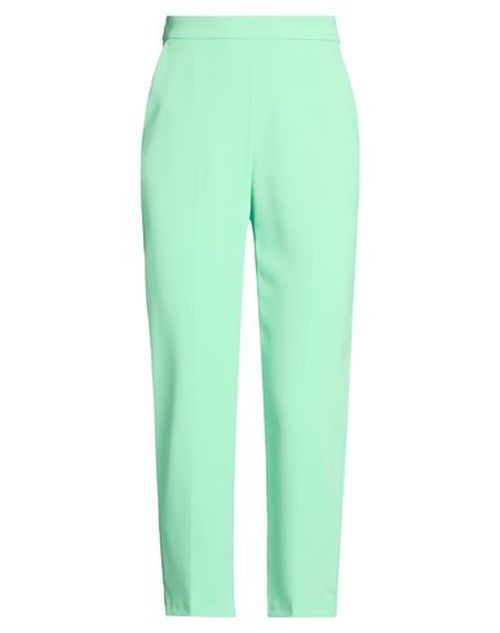Woman Pants Light green Size 2 Polyester, Elastane